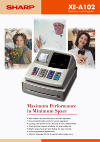 To view the document Sharp XE-A102B User Manual