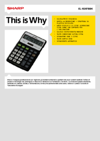 To view the document Sharp EL-R287BBK User Manual