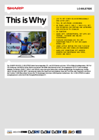 To view the document Sharp LC-50LE752E User Manual