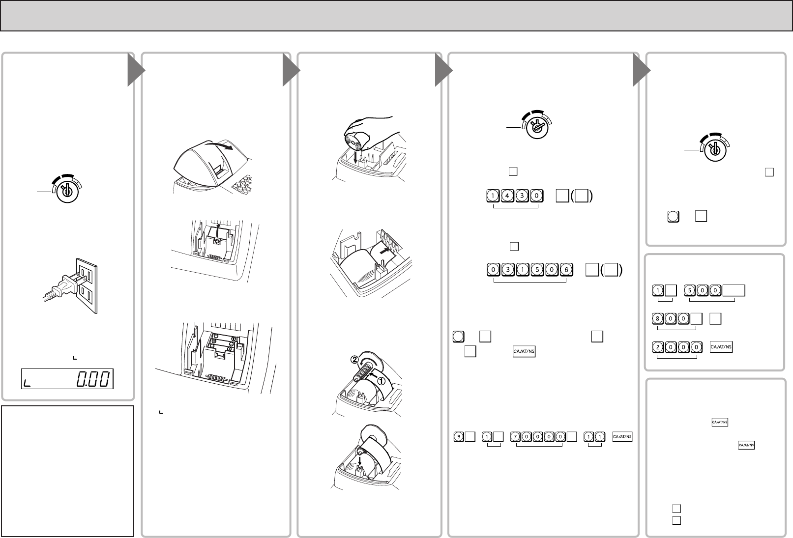 Sharp XE-A102 Quick Start Guide download pdf