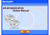 To view the document Sharp AR-150 SERIES Specifications