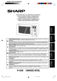 To view the document Sharp R-140G Specifications