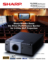 To view the document Sharp AN-P8EX User Manual