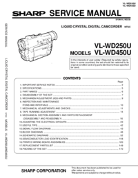 To view the document Sharp VL-WD250S Service Manual