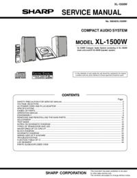 To view the document Sharp XL-1500H Service Manual