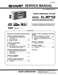 To view the document Sharp XL-MP150H Service Manual